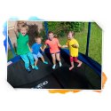 Trampolina ogrodowa profilowana 10ft/312cmz siatką wewnętrzną Neo-Sport