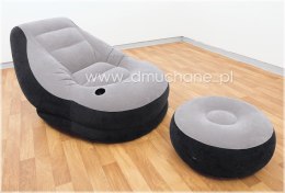 Fotel dmuchany + podnóżek 130 x 99 x 76 cm INTEX 68564 INTEX