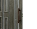 Drzwi harmonijkowe 005S DĄB GRAFIT MAT - 80 cm