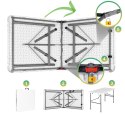 Stół cateringowy ogrodowy JUNE biały