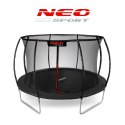 Trampolina ogrodowa profilowana 12ft/374cm z siatką wewnętrzną Neo-Sport