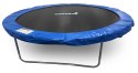 Trampolina z siatką i drabinką HENZEN 244 cm niebieska FT 8