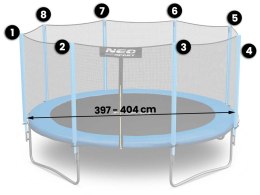 Siatka zewnętrzna do trampoliny 404 cm 13FT Neo-Sport Neo-Sport